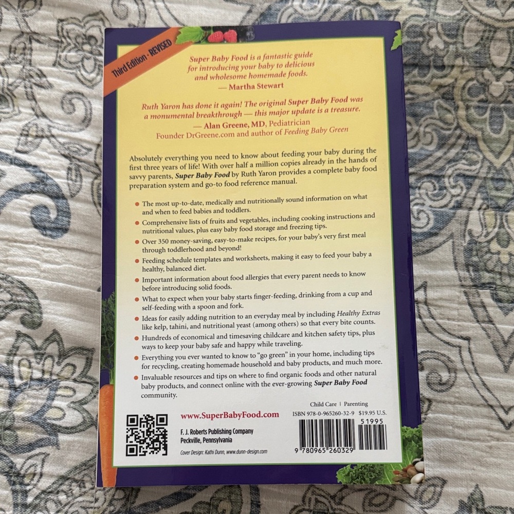 Super Baby Food Guide by Ruth Yaron - Picture 2 of 2